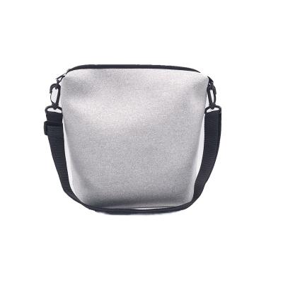 China The high quality practical durable neoprene Gray Simple High Quality Tote Bag for sale