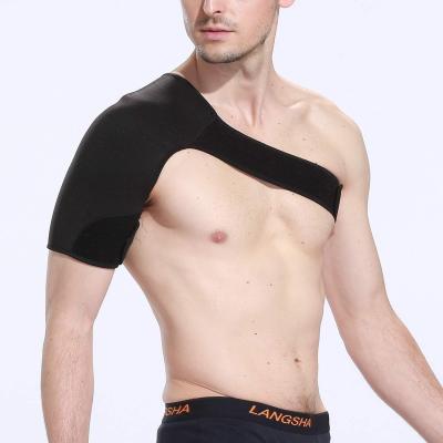 China Gym Single Exercise Neoprene Adjustable Right Shoulder Support Strap for sale