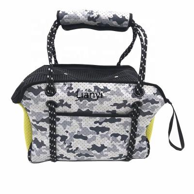 China New Arrival Durable Neoprene Outdoor Portable Dog Bag for sale