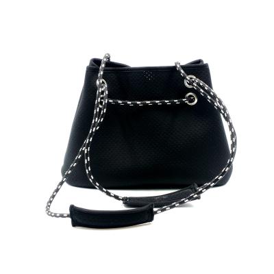 China High Quality Pinhole Design Neoprene Ladies Casual Ladies Diagonal Cross - Body Bag for sale