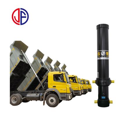 China Customized Analog Telescopic Trunnion Mount HYVA FC/FE Hydraulic Cylinder For Heavy Duty Dump Truck for sale