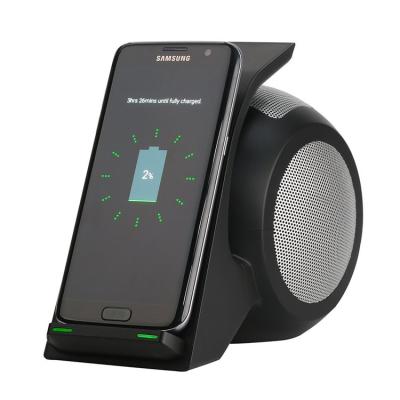 China Wireless Charging Base Speaker Alexa Cell Phone Use Charger FOR Iphone xs Max WN1 for sale