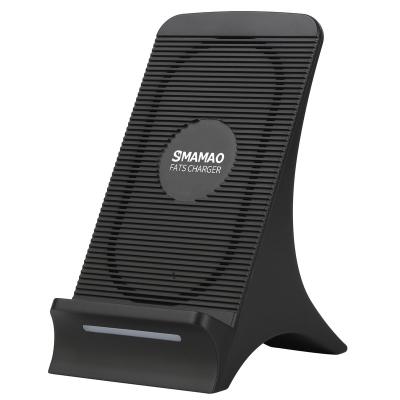 China Mobile Phone 10w Qi Wireless Charger Fast Stand 15w for iphone X best radio charging fan best selling on amzaon for sale