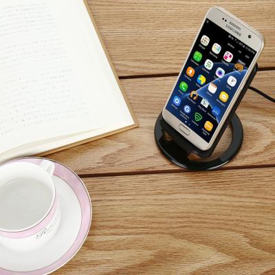 China New Mobile Phone Design for Desktop Qi Charger Best-selling Charging Desk Lamp Smart Wireless Coil Wireless Card for sale