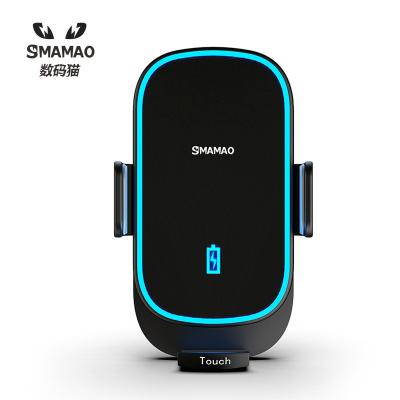 China Qi AI car contral wireless charger car wireless charger 15w car charging new next for sale