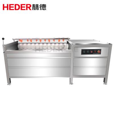 China High Efficiency Easy Operate Small Potato Chips Machine / Potato Chips Plant Cleaning And Peeling Machine / Mini Potato Chips Machine for sale