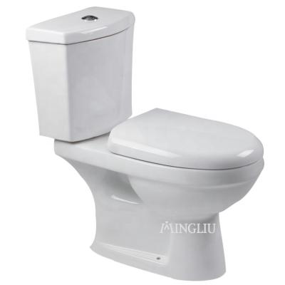 China ICDB Standard Reliable Quality Ceramic Two Piece Toilet Sanitaryware Manufacturer for sale