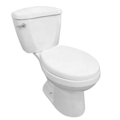 China Double-Flow White Cheap Siphon Toilet Toilet Sanitary Products Two-piece Ceramic Sanitary Toilets for sale