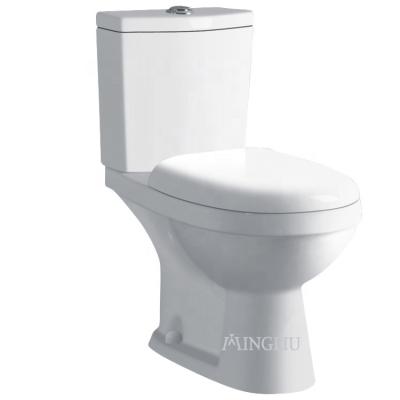 China Double-Flow Most Popular Bathroom Wash Down WC Toilet Sanitary Ware Ceramic Two Piece Toilet for sale