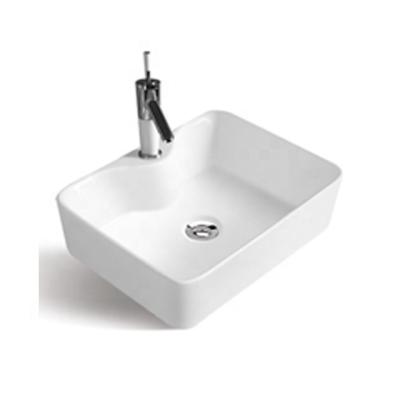 China Art Bathroom Modern Ceramic Wash Basin Sanitary Ware White Basin Sink for sale