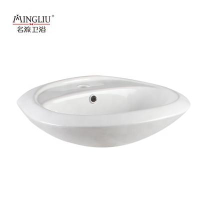 China Modern Design Hand Wash Bathroom Basin Small Ceramic Sink for sale