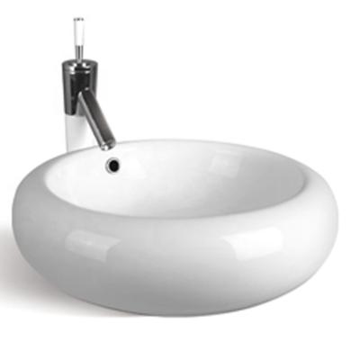 China Modern Bathroom Art Ceramic Round Wash Basin For Sanitary Ware for sale