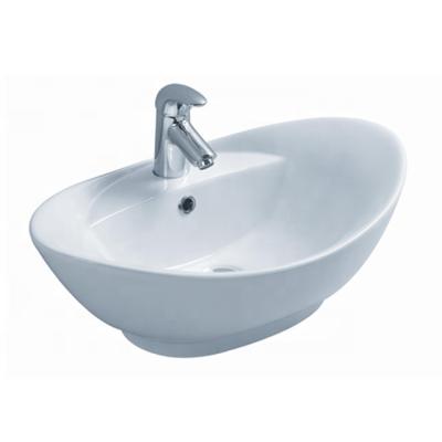 China Modern popular style art washbasin ceramic sink for bathroom for sale