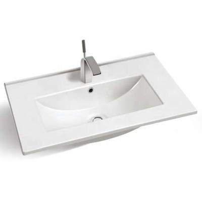 China Best quality modern cheap bathroom cabinet ceramic washbasin for home for sale