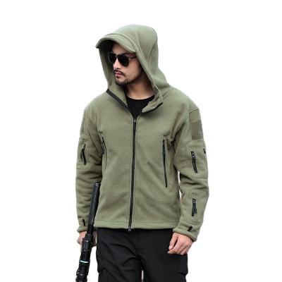 China Breathable Latest Fashion Hooded Mens Clothing Winter Solid Color Zipper-up Men's Jacket Plus Size Outdoor Men's Jacket for sale