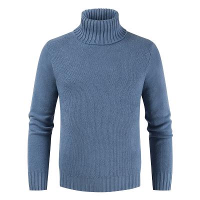 China High quality winter anti-pilling new men's sweater rabbit hair thickened neck sweater base sweater coat for sale