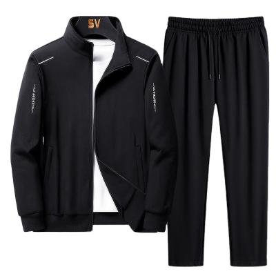 China Breathable Outdoor Recreational Sports Suits Wholesale Version Public Men's Clothing Casual Plus Size Two Sets for sale