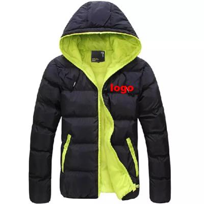 China Wholesale Price Latest Style Men's Down Jacket Warm Fashion Hooded Men's Padded Jacket Breathable for sale