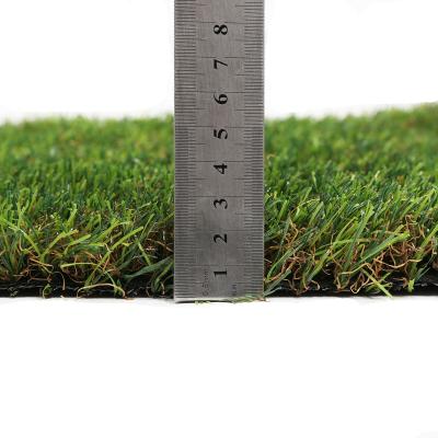 China Eco-friendly Artificial Grass PP+PE Nylon Wholesale Artificial Grass Four Colors Popular Landscaping Artificial Turf for sale