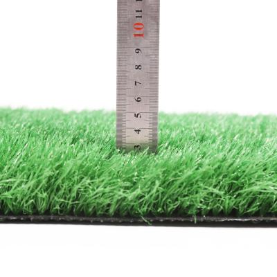 China Eco-friendly synthetic single grass color 30mm artificial grass cover mat for artificial natural grass garden for sale