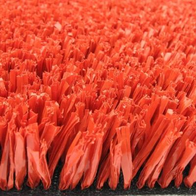 China Eco-friendly Artificial-Grass Putting Green Red Carpet Grass Artificial Turf For Tennis Courts for sale