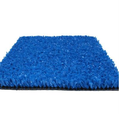 China Green Mat Eco-friendly 10mm Tennis Hitting Home Practice Mat Backyard Green Artificial Blue Grass Mat Grass for sale