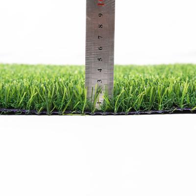 China Cheap Eco-friendly PU 25mm Artificial Purple Back Roll Grass Height 25mm Pile Artificial Turf Grass for sale