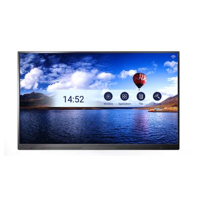 China 4K UHD 75 Inch Multi Touch Screen TV Education Teaching Led Interactive Flat Panel 75