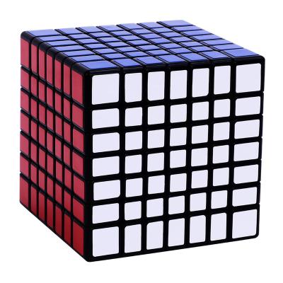 China Mini Moyu meilong 7x7 cube, 7x7 magic cube speed cube black in educational toys for sale