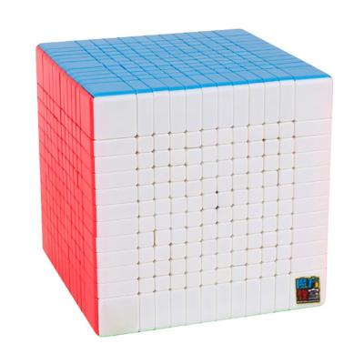 China Mini Moyu meilong 12x12 cube, 12x12 speed magic cube in stickerless educational toys for sale