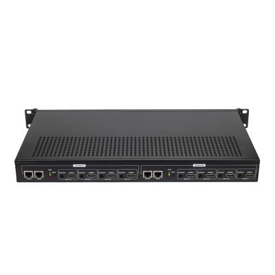 China IPTV Video Conferencing Live Broadcast Recording System//Cctv CCAV/1U Professional H.265 H.264 Hdmi To Iptv Encod Hd 8 Channel H264 Iptv Video Encoder H265 4K Hdmi Vid Encod for sale