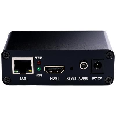 China LAN Live Network 1080P Video Rtsp Poe Iptv H.265 H.264 Hd Hdmi Video Encoder 640x360-1920x1080 (Adjustable) for sale