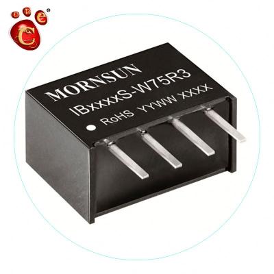 China IB2403S-W75R3 Industrial 0.75W SUP MORNSUN DC-DC Isolated Stable PCB Power Supply Module for sale