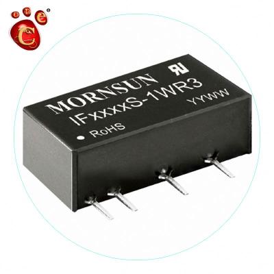 China IF0505S-1WR3 Industrial 1W 5VDC SUP MORNSUN DC-DC Isolated Stable PCB Power Supply Module for sale