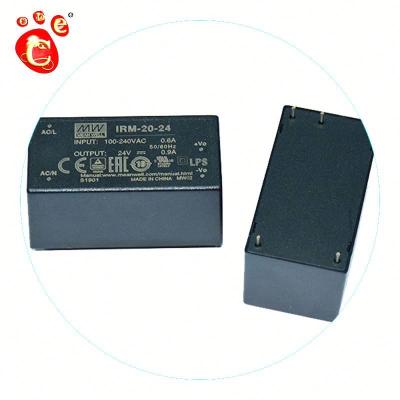 China Industrial IRM-20-5 PCB MOUNT GREEN POWER MODULE 20W 5V 4A AC-DC for sale