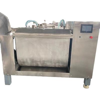 China Canning Factory Industrial Electric Dough Mixer Vacuum Dough Kneading Machine for sale