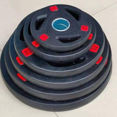 China Weight Lfiting New Type Black 50mm Weight Plates For Weightlifting for sale