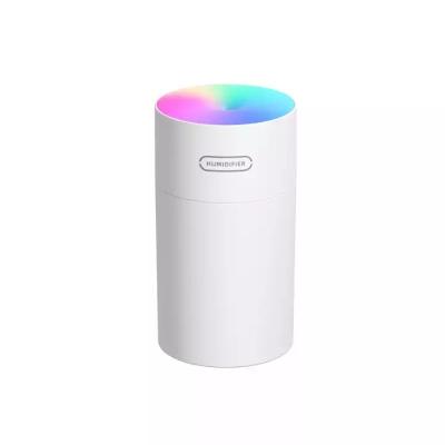 China Smell Maker Comfortable Electric Room Humidificador Mist Diffuser Car 270ml USB Portable Air Humidifiers With Led Lamp for sale