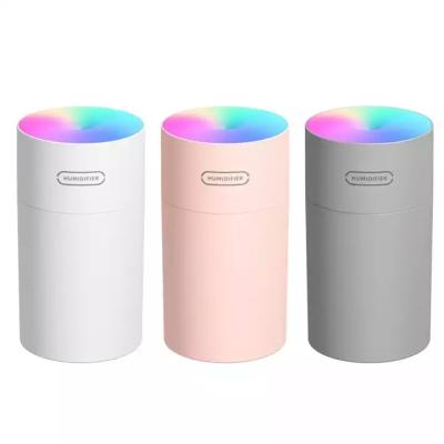 China Smell Comfortable Slim Air Humidifier Car Essential Oil Diffuser Color Changing Light Humidifier Mist Maker Ultrasonic Purifier for sale