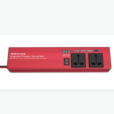 China 900W AC 12V Car Inverter Clip DC To 220V Inverter With USB Interface Portable Vehicle Power Inverter AC Converter 28.6*10.5*7CM for sale