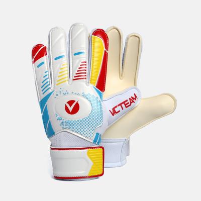 China Breathable Hot Selling Cheap Bright Colorful All Size Comfort Soccer Football Goalkeeper Gloves For Recreation for sale