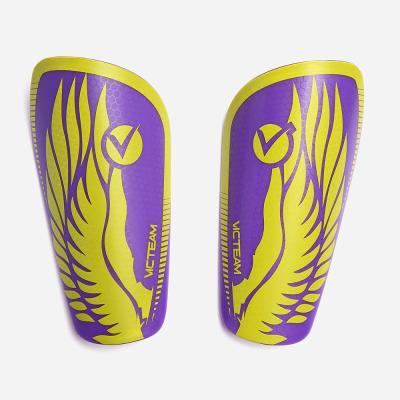 China Durable Custom Football Shin Guards, Outdoor Football Honeycomb Impact Protection Sublimation Shin Pads for sale