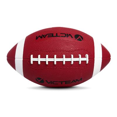 China Wholesale Extra Grip American Football Rubber Rugby Ball For Recreation for sale