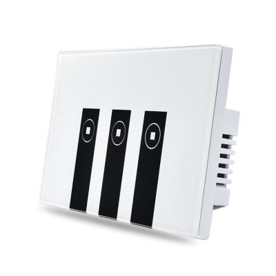 China App/ Voice Touch Control High Level ABS 10A 90-250V AC 50/60Hz Wifi Smart Home Plastic Light Touch Switch for sale