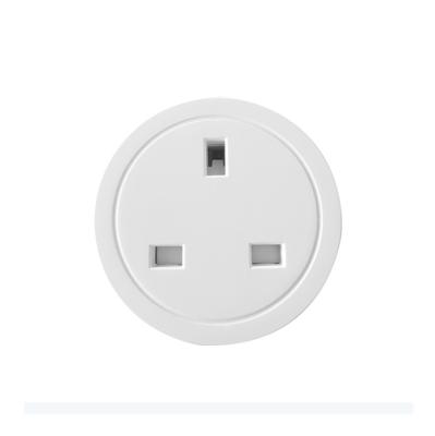 China Good Quality UK Plug App/Voice/App/Voice Touch Control/Wifi Socket Touch Control White Smart Power Socket for sale