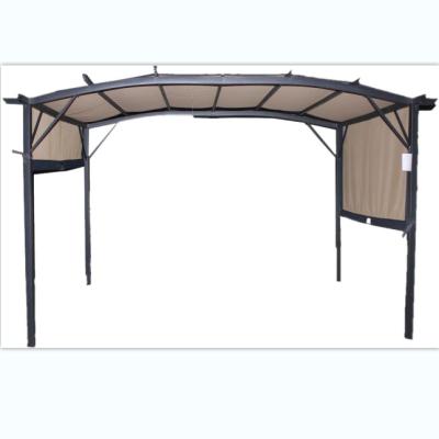 China Easily Assembled 2022 Gazebos Garden Outdoor Pergola Aluminum for sale