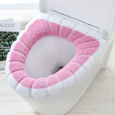 China 2020 Sustainable 3 Piece Bath Caterpillar Toilet Mat Set Bathroom for sale