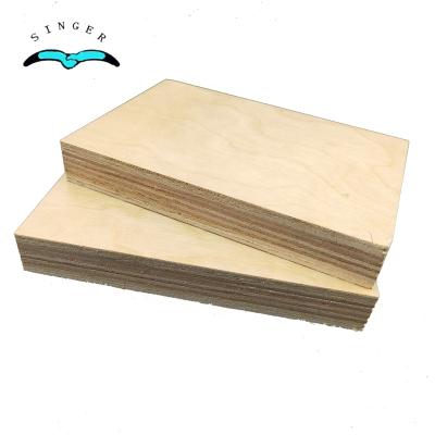 China Furniture Decoration UV Paint Birch Beech Veneer Faced Skateboard Plywood Board CARB P2 E0 /FSC/CE /Laser Cut Grade Die Board High Quality 25mm for sale