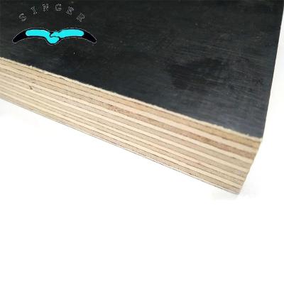 China Concrete Construction Formwork PIANO 18mm Poplar Eucalyptus Core Black High Strength Film Faced Construction With Plywood Buyer UK for sale