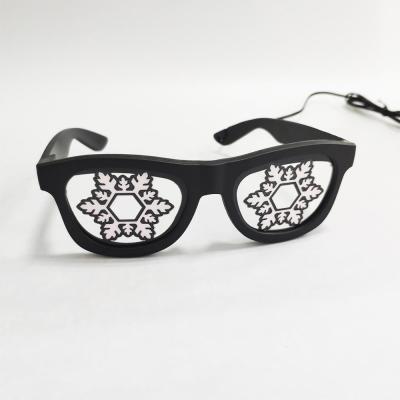 China PVC Lead Glasses Lighting Flashing Glasses Led Glasses Light for sale